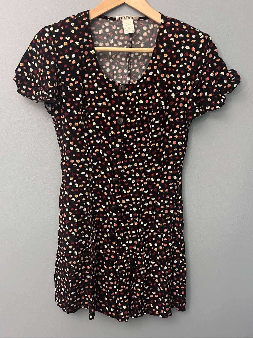 Vintage R-Wear Floral Mini Dress